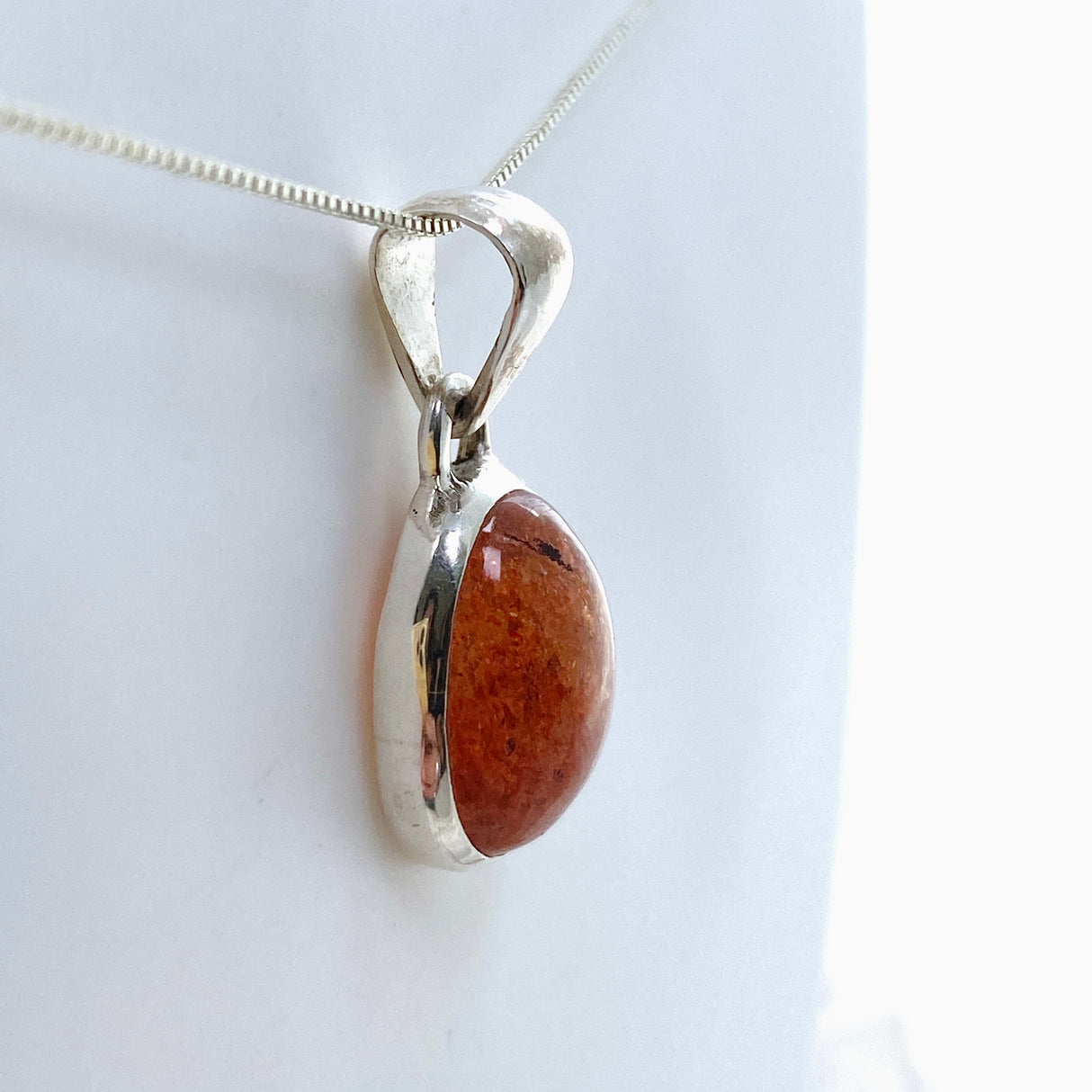 Sunstone Oval Cabochon Pendant PPGJ817