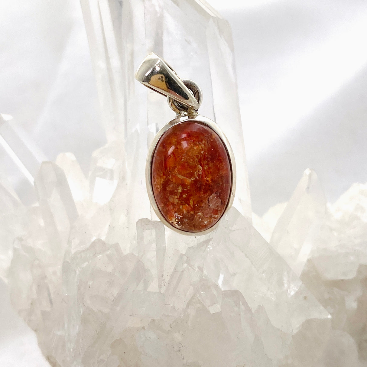 Sunstone Oval Cabochon Pendant PPGJ818