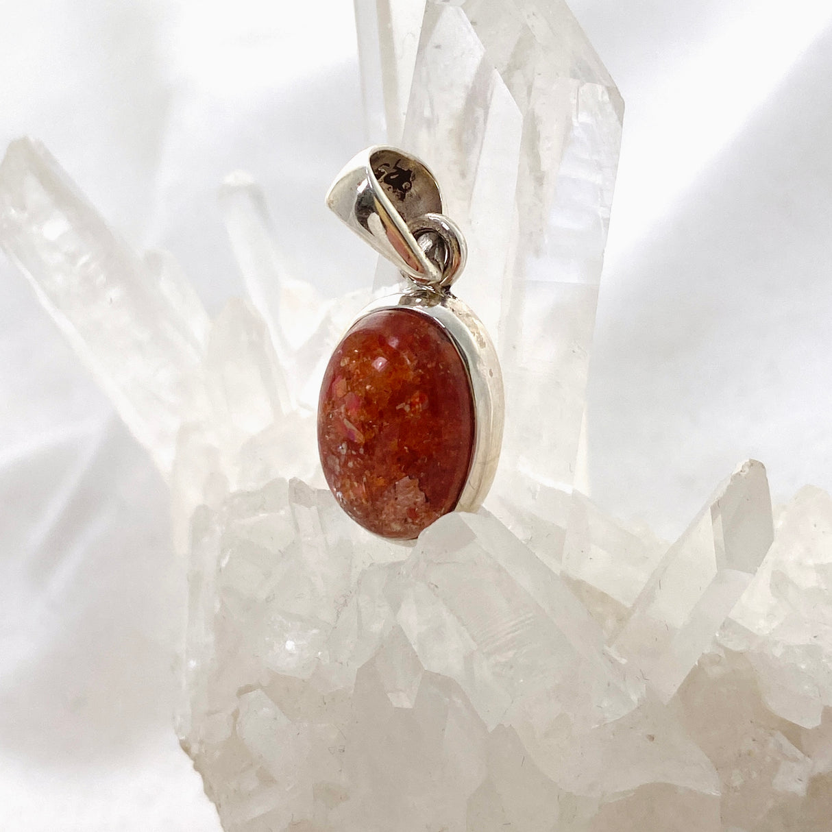 Sunstone Oval Cabochon Pendant PPGJ818