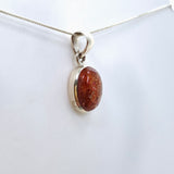 Sunstone Oval Cabochon Pendant PPGJ818