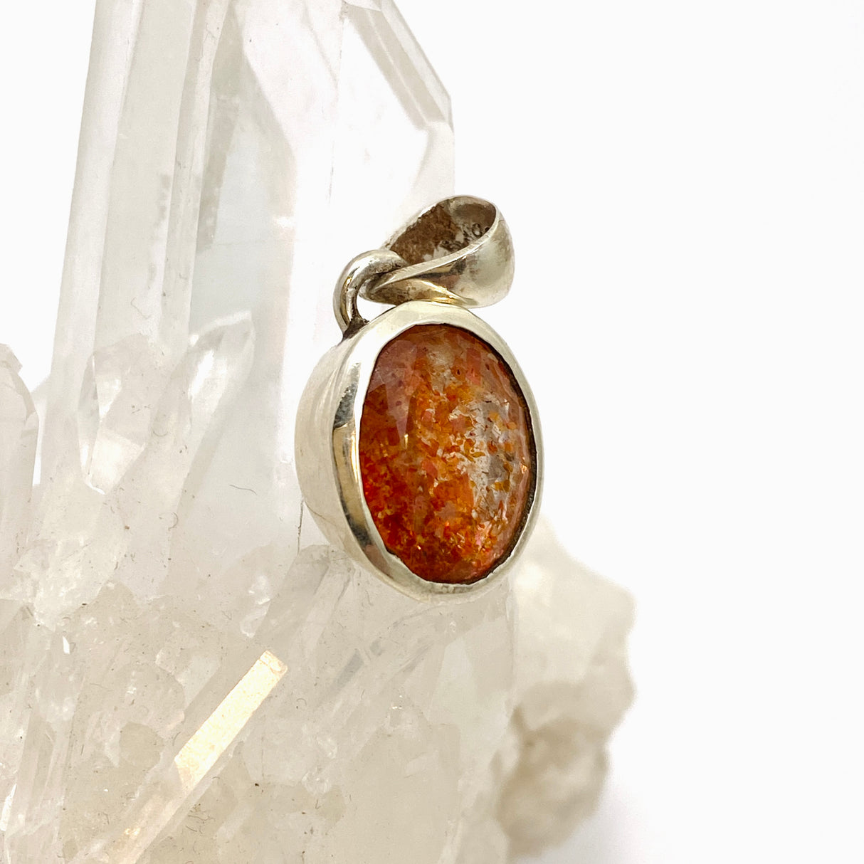 Sunstone Oval Faceted Pendant PPGJ937