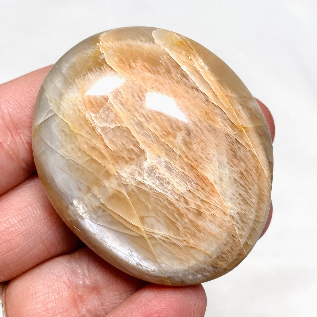 Peach Moonstone Palmstone PMP