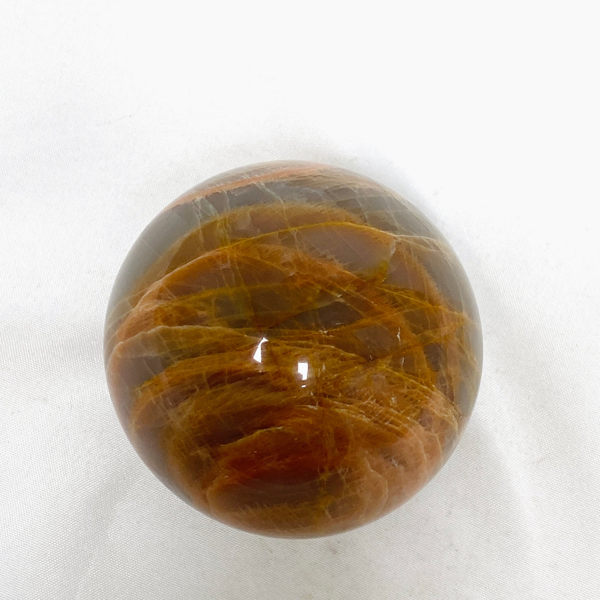 Peach Moonstone Sphere PMS03