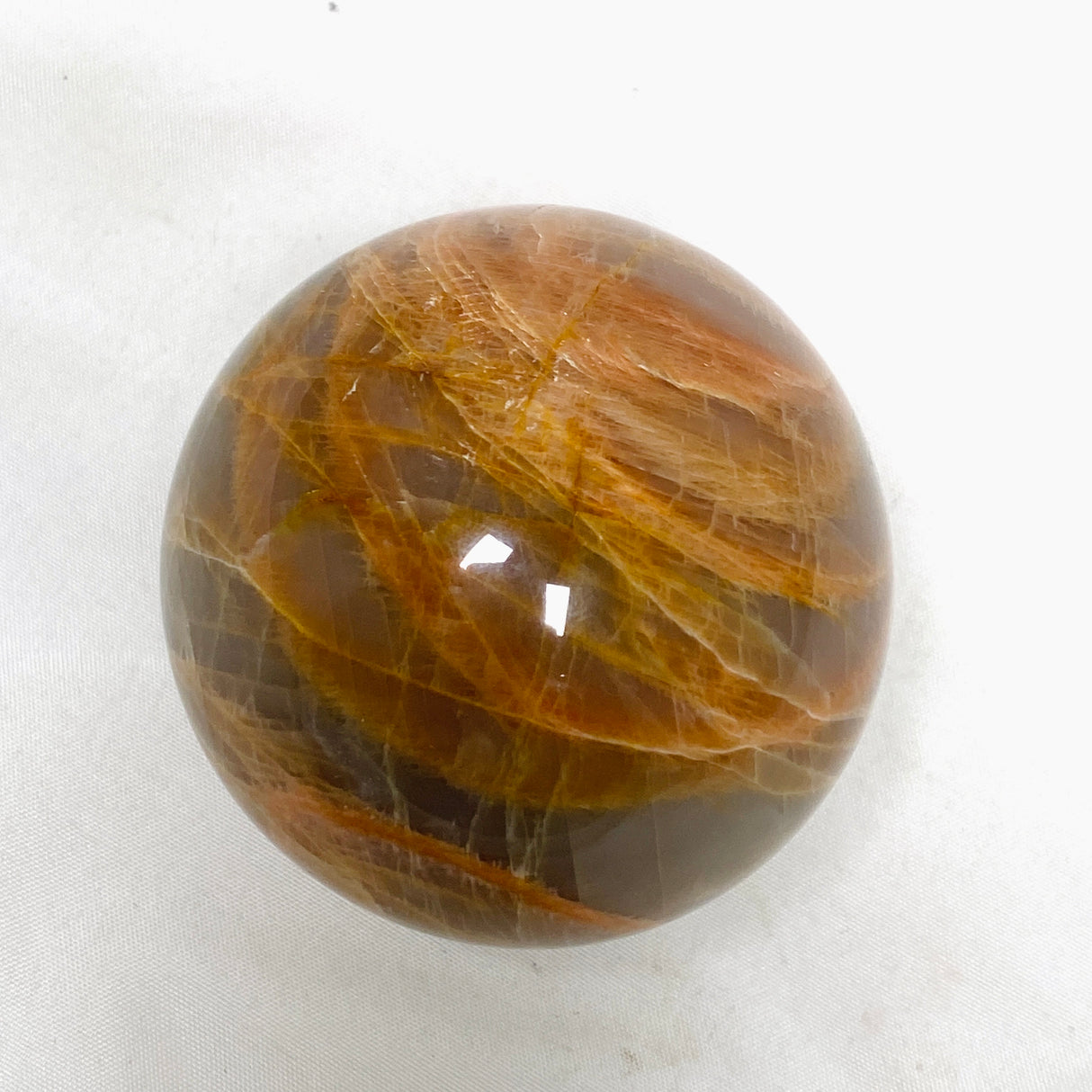 Peach Moonstone Sphere PMS03