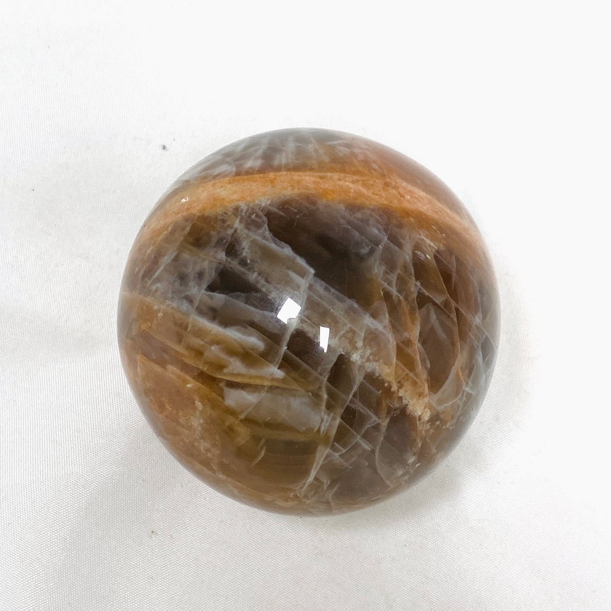 Peach Moonstone Sphere PMS06