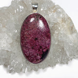 Pink Cobalto Calcite oval pendant KPGJ3890