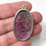 Pink Cobalto Calcite oval pendant KPGJ3890