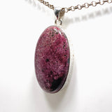 Pink Cobalto Calcite oval pendant KPGJ3890