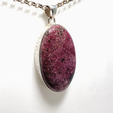 Pink Cobalto Calcite oval pendant KPGJ3890