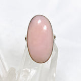 Pink Opal Oval Cabochon Split Band Ring Size 7 KRGJ3307