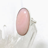 Pink Opal Oval Cabochon Split Band Ring Size 7 KRGJ3307