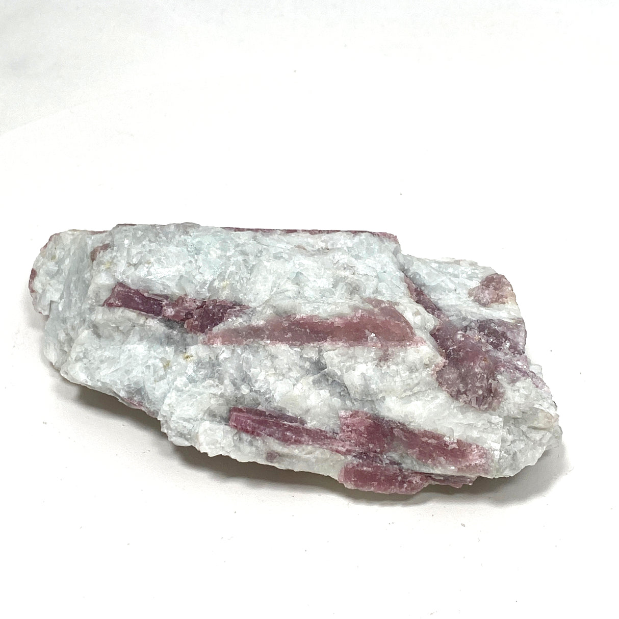 Pink Tourmaline on Quartz PTQ-01