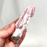 Pink Tourmaline on Quartz PTQ-01