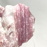 Pink Tourmaline on Quartz PTQ-03