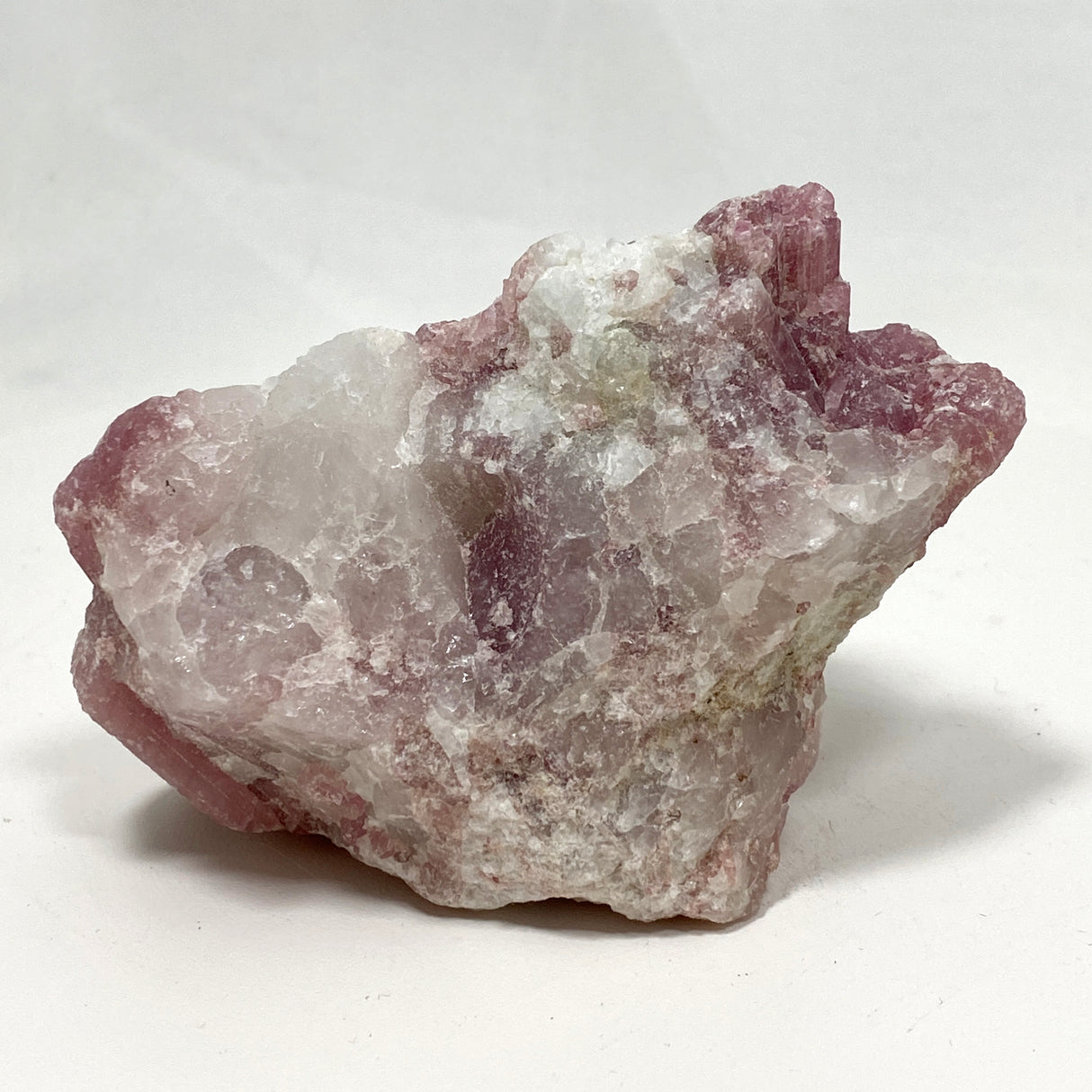 Pink Tourmaline on Quartz PTQ-03