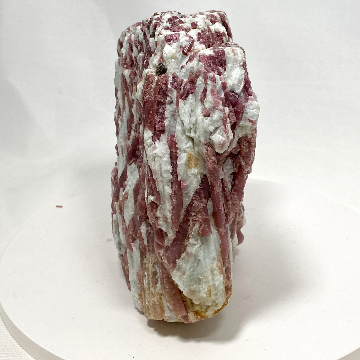 Pink Tourmaline on Quartz PTQ-05