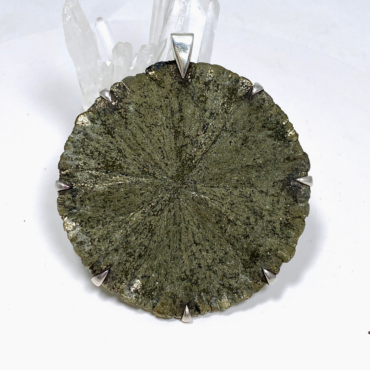 Pyrite Sun Pendant BTP-72