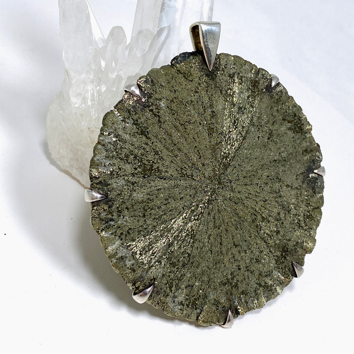 Pyrite Sun Pendant BTP-72