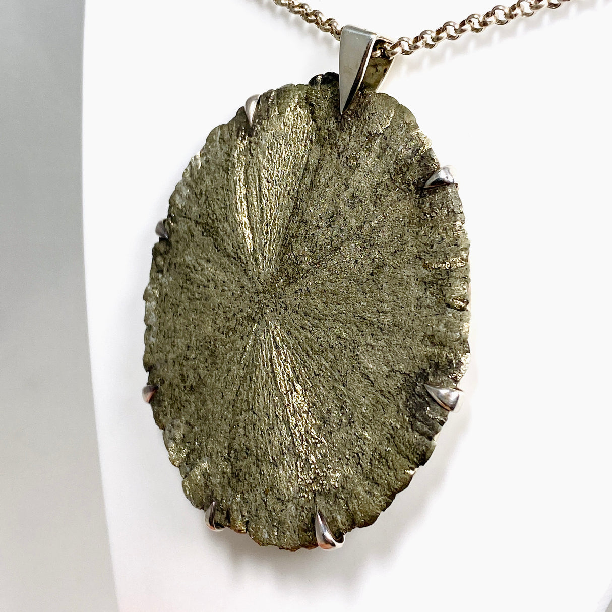 Pyrite Sun Pendant BTP-72