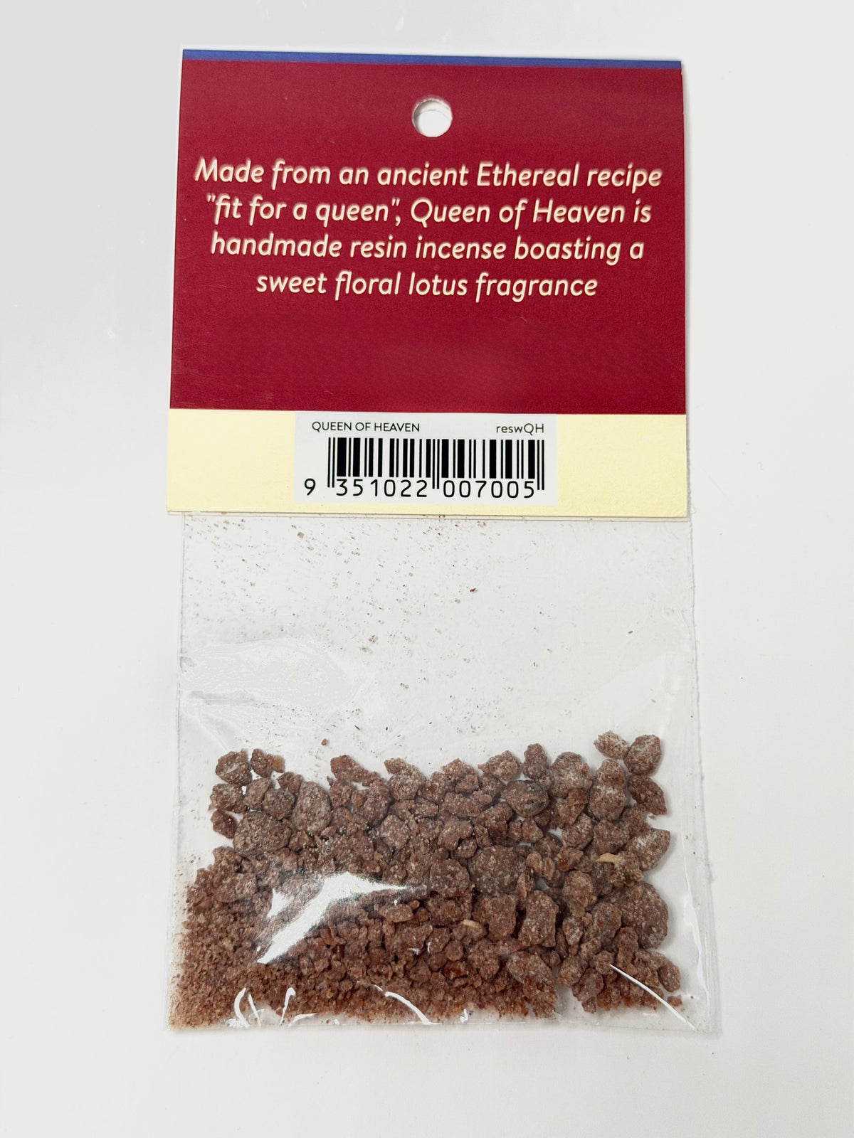 Queen of Heaven Lotus Resin Incense 7g