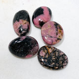 Rhodonite tumbled stone