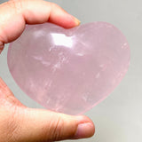 Rose Quartz Heart RQH-17