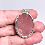 Rose Quartz Oval Cabochon Pendant KPGJ4683