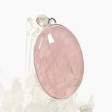 Rose Quartz Oval Cabochon Pendant KPGJ4684