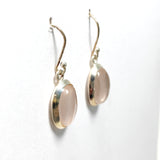 Rose Quartz Oval Earrings KEGJ1382