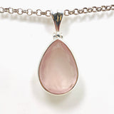 Rose Quartz Teardrop Faceted Pendant KPGJ4682