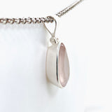 Rose Quartz Teardrop Faceted Pendant KPGJ4682