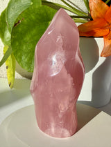 Rose Quartz Flame - Madagascan Rose Quartz RQFL-02