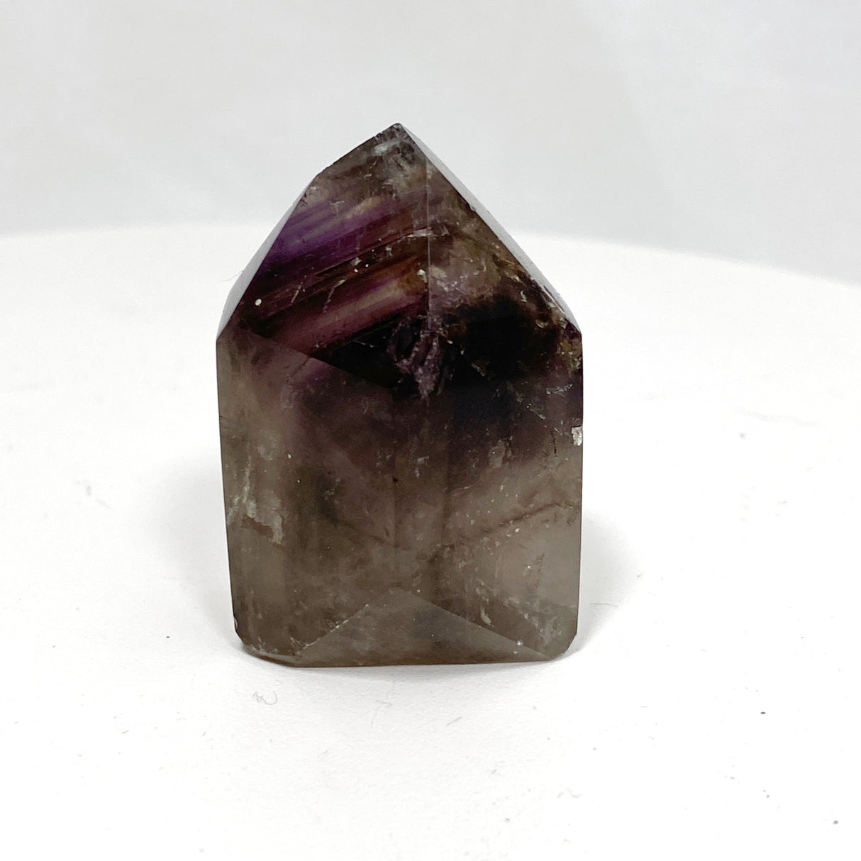 Smokey Amethyst & Window Quartz Crystal CR3449