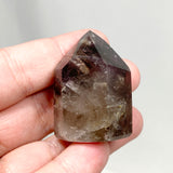 Smokey Amethyst & Window Quartz Crystal CR3449