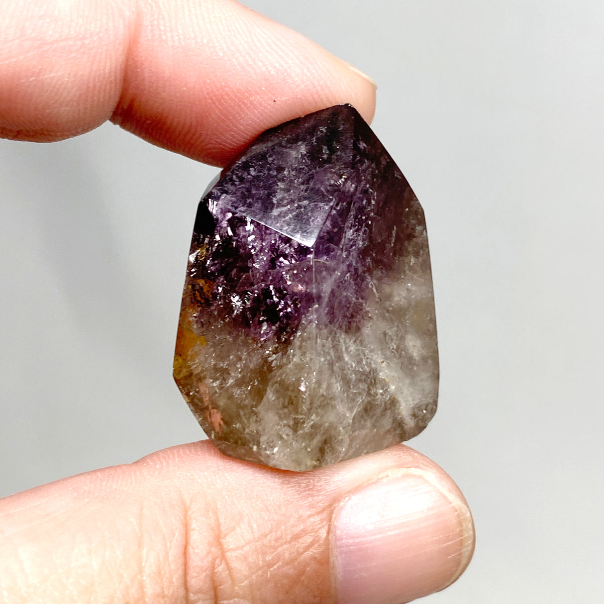 Smokey Amethyst & Window Quartz Crystal CR3450