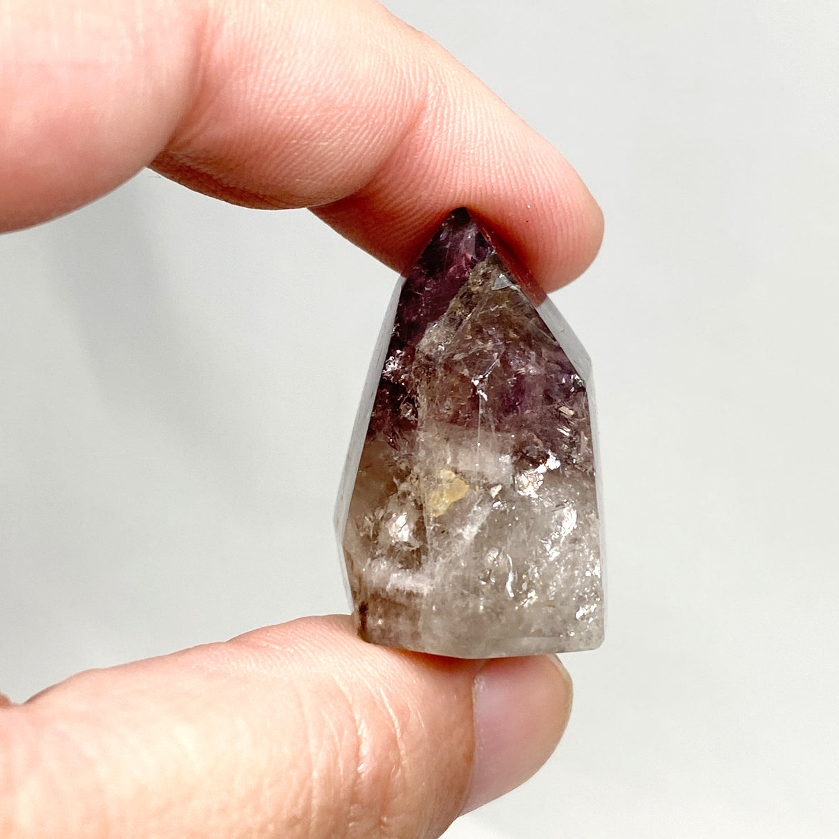 Smokey Amethyst & Window Quartz Crystal CR3450