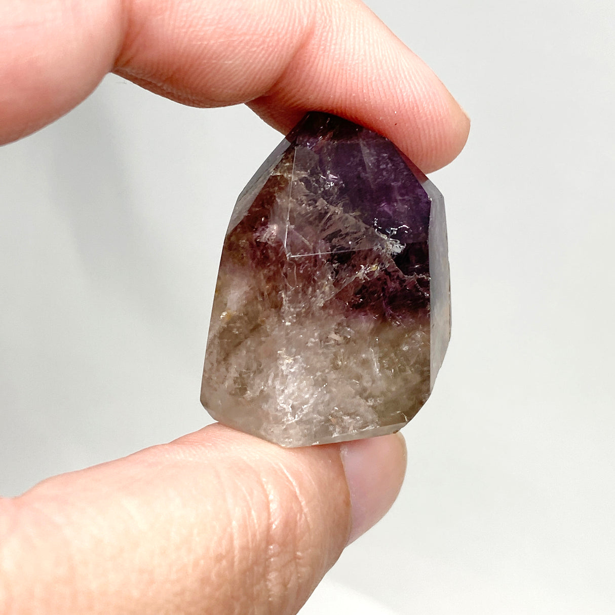 Smokey Amethyst & Window Quartz Crystal CR3450