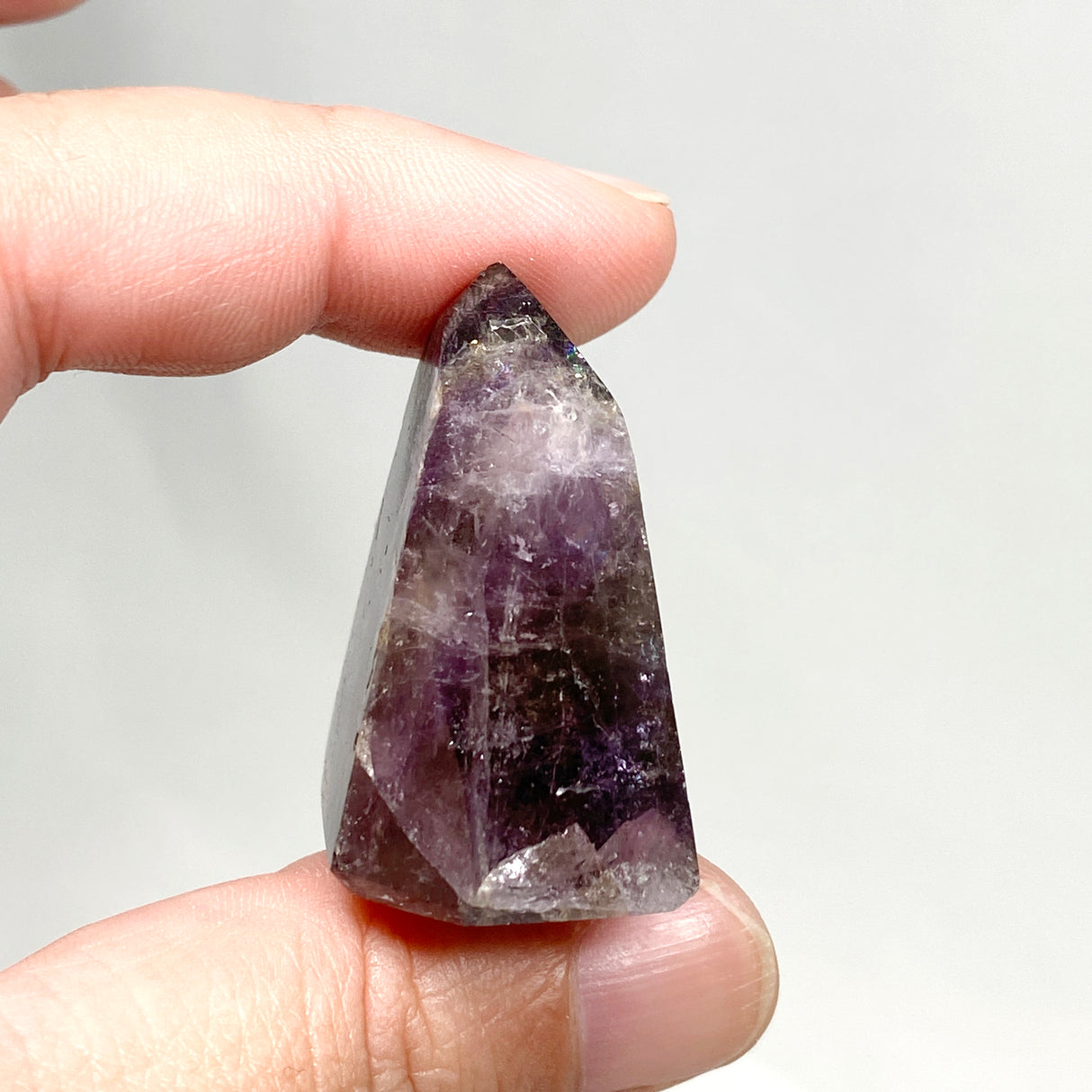 Smokey Amethyst & Window Quartz Crystal CR3457