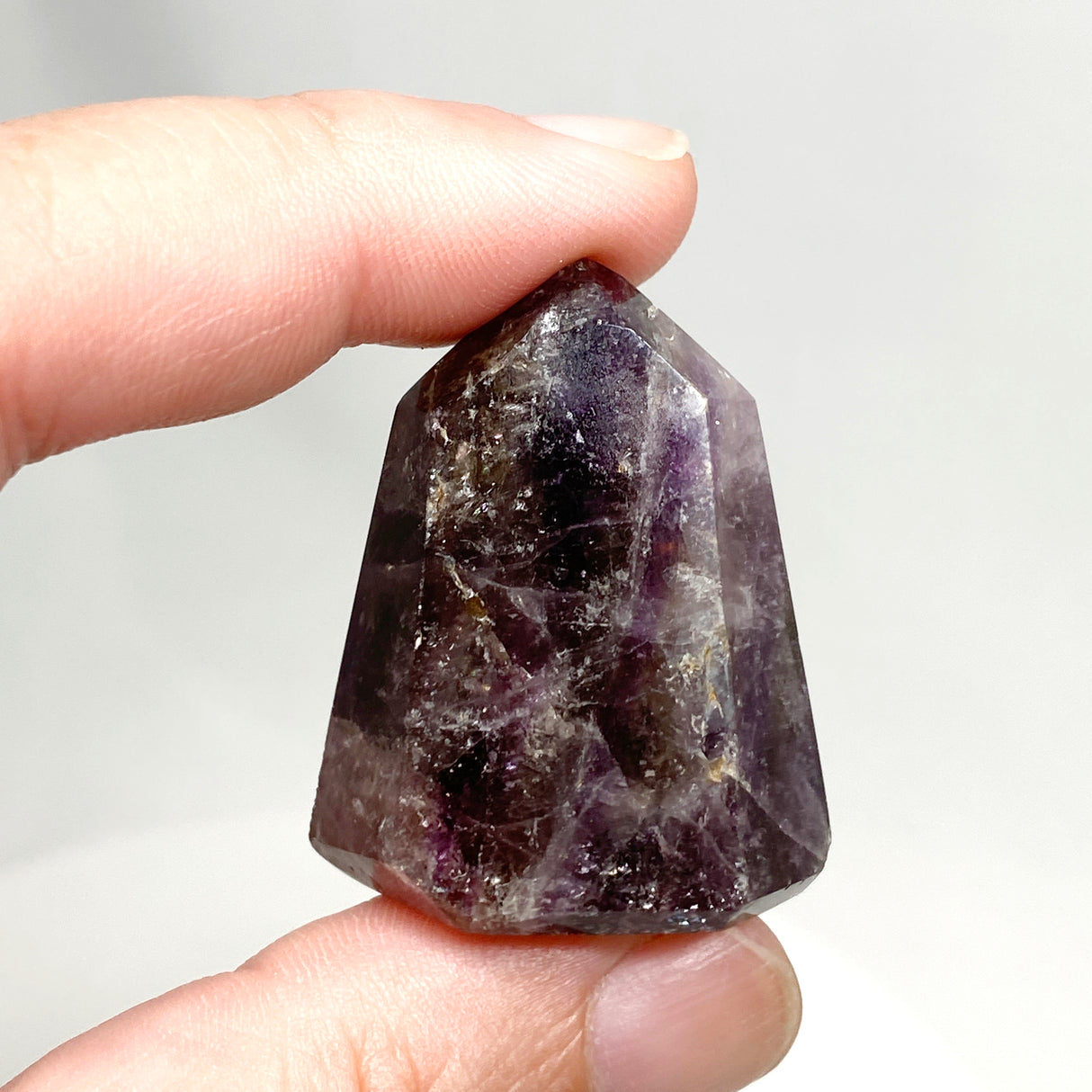 Smokey Amethyst & Window Quartz Crystal CR3457