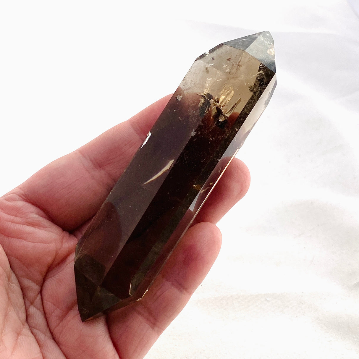 Smokey Quartz Double Terminated Point SQDTP-01