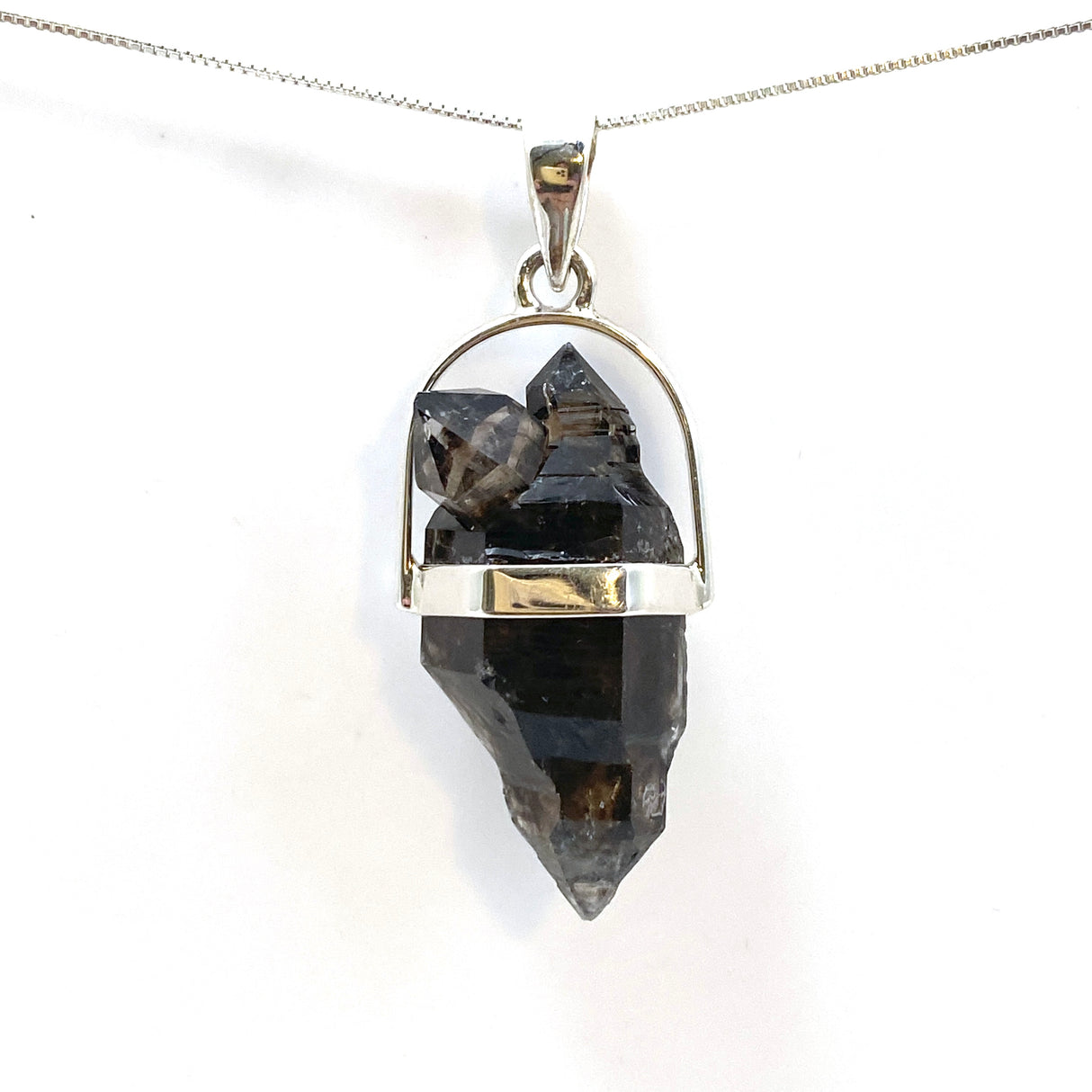 Smokey Quartz Mooralla Raw Pendant PPGJ943