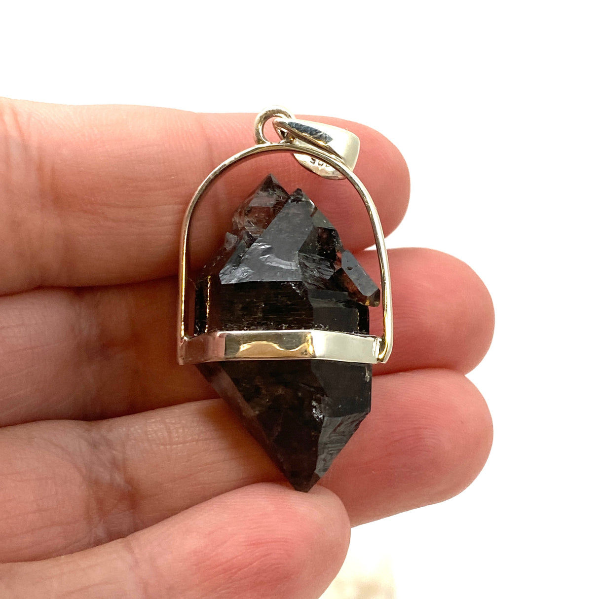 Smokey Quartz Mooralla Raw Pendant PPGJ944