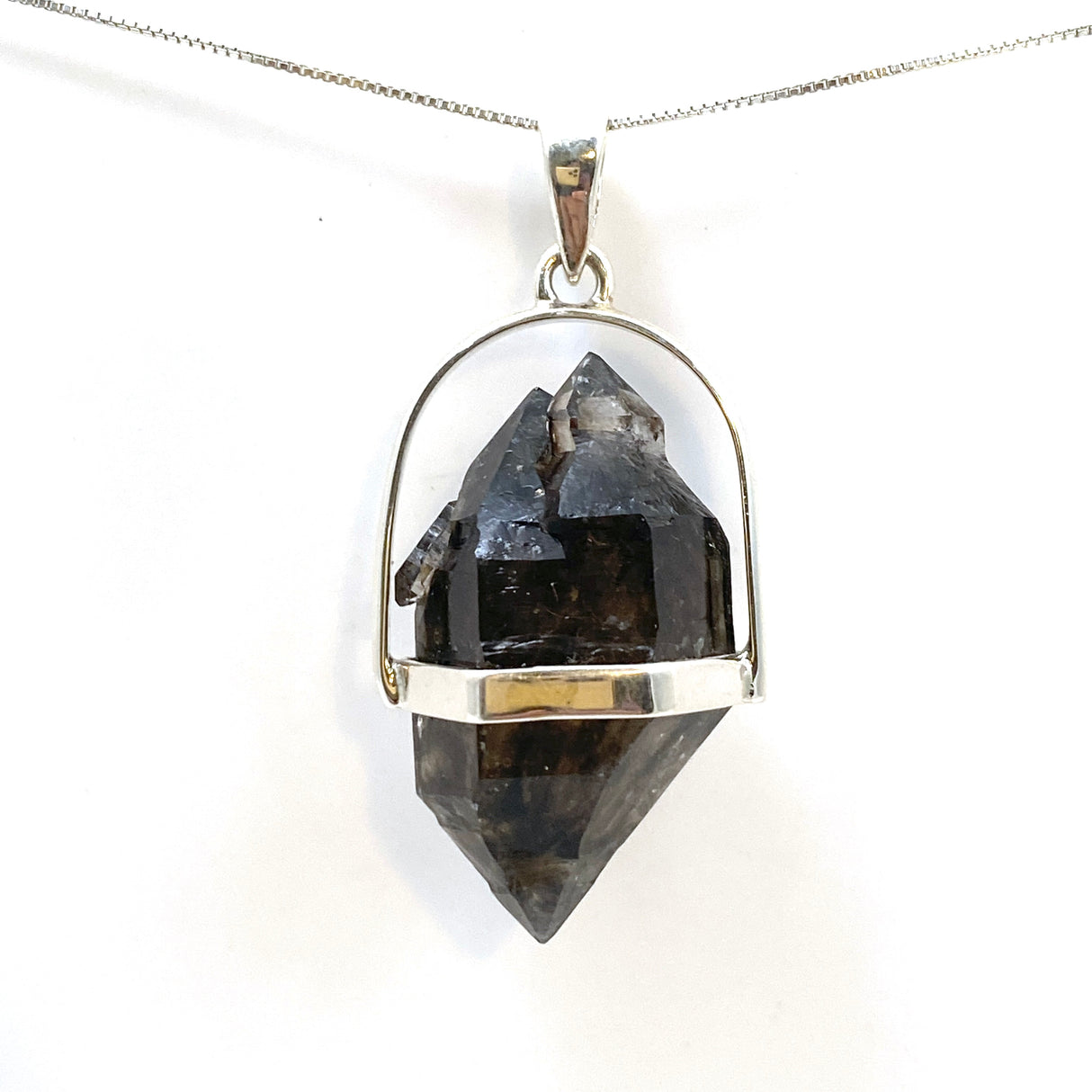 Smokey Quartz Mooralla Raw Pendant PPGJ944