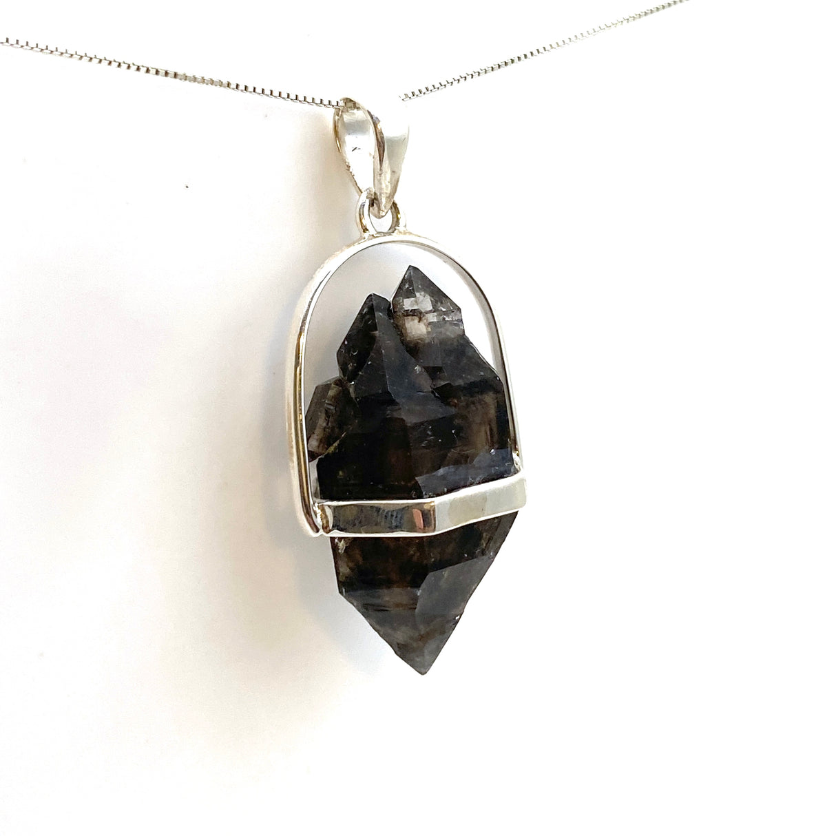 Smokey Quartz Mooralla Raw Pendant PPGJ944