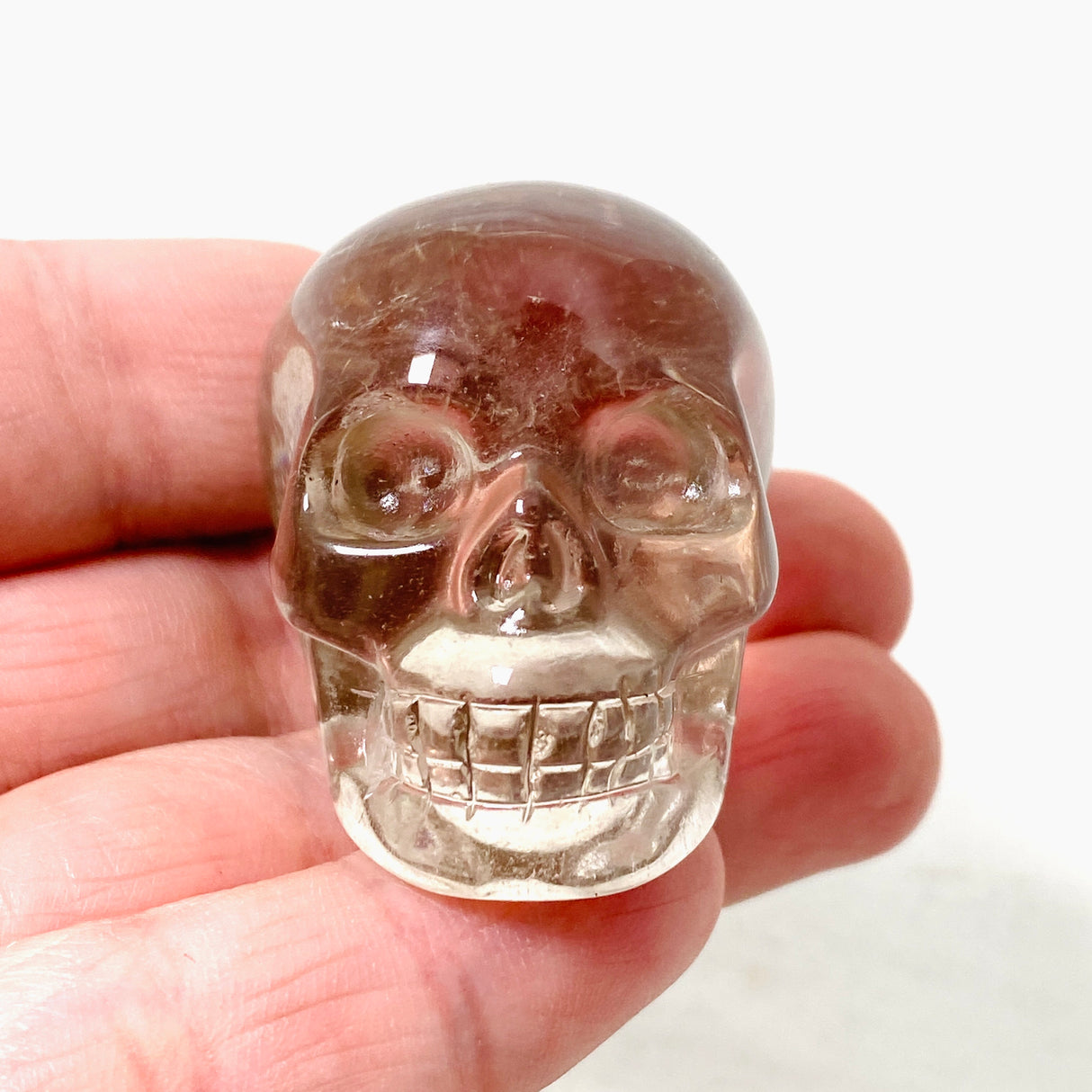 Smokey Quartz Skull SMQS-02