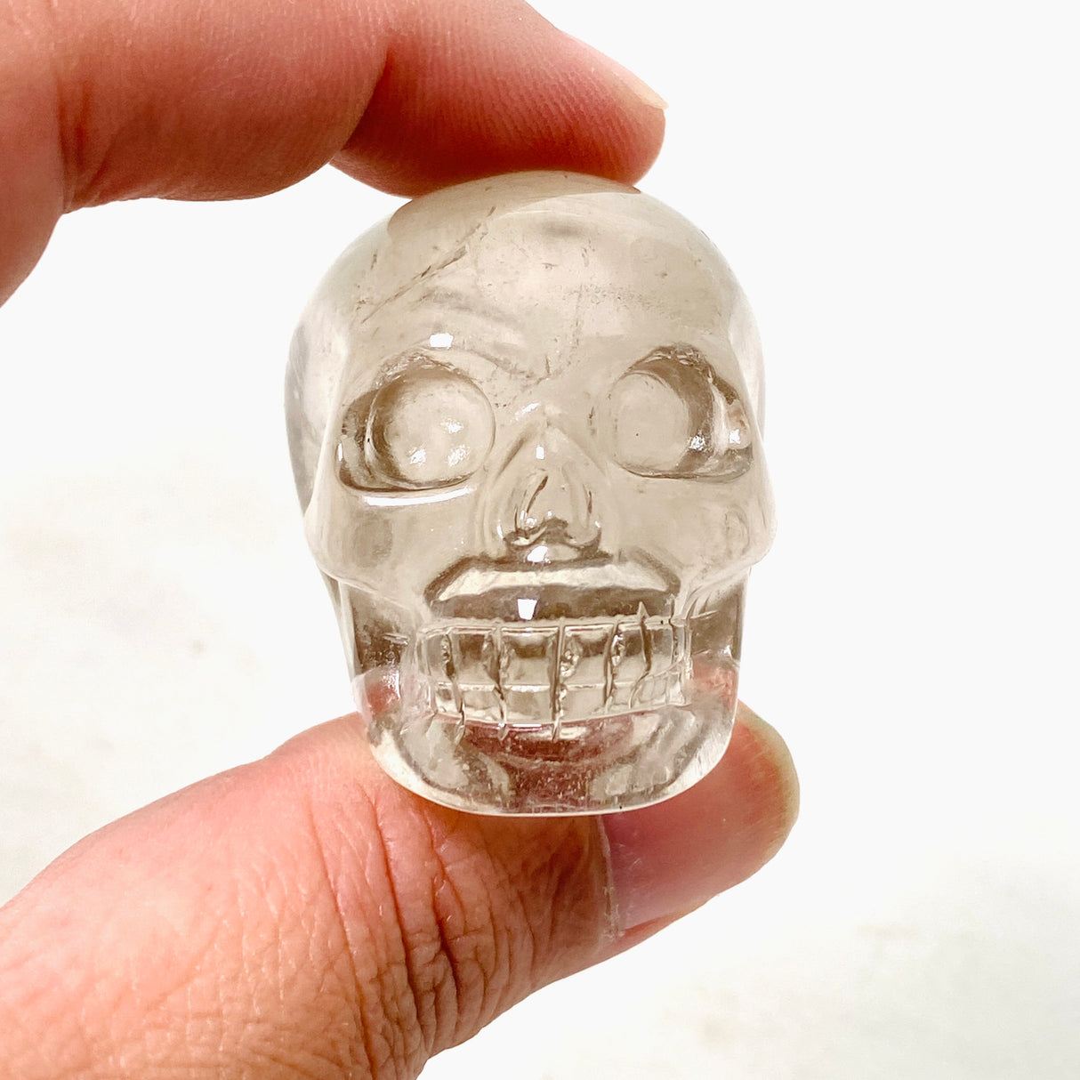 Smokey Quartz Skull SMQS-02