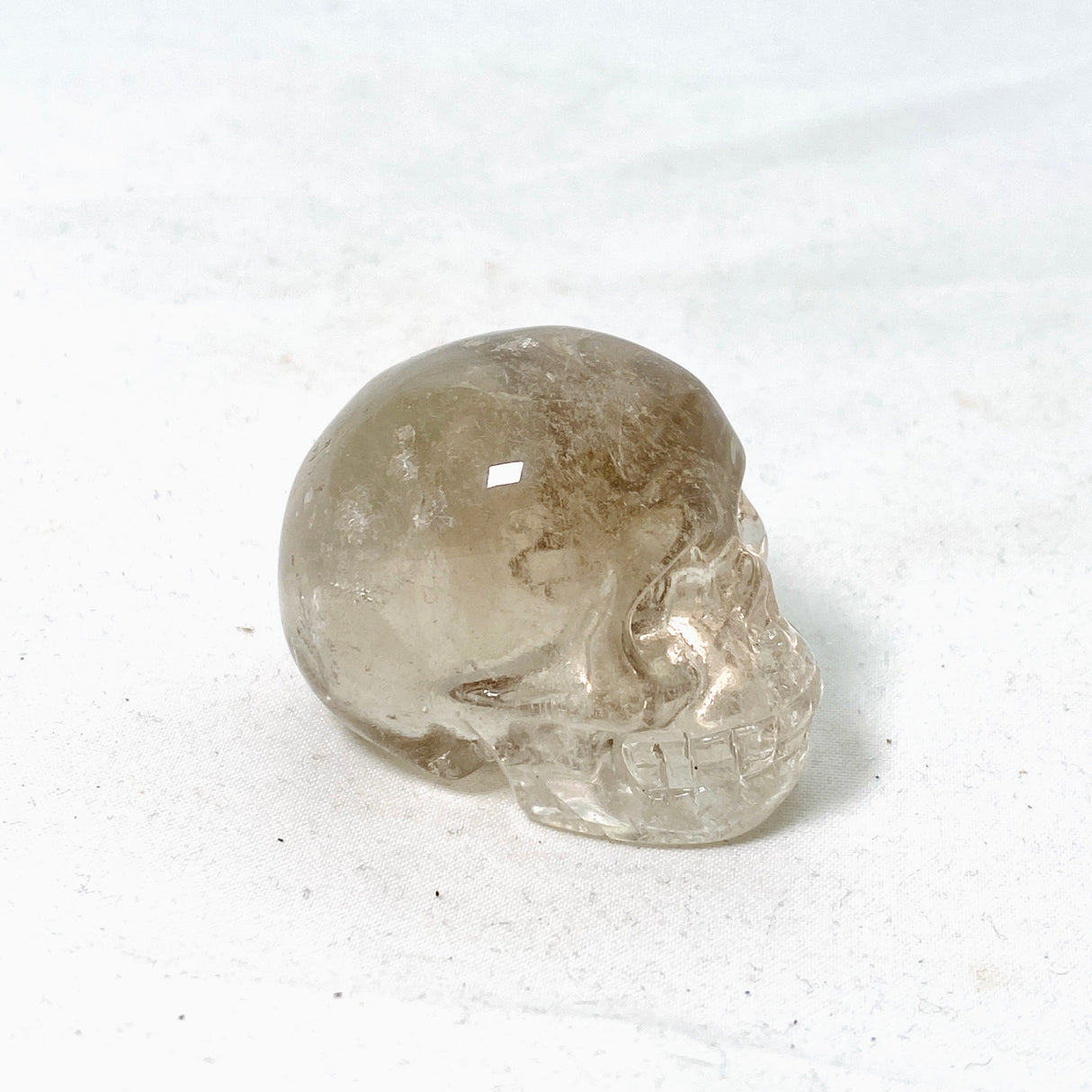 Smokey Quartz Skull SMQS-03