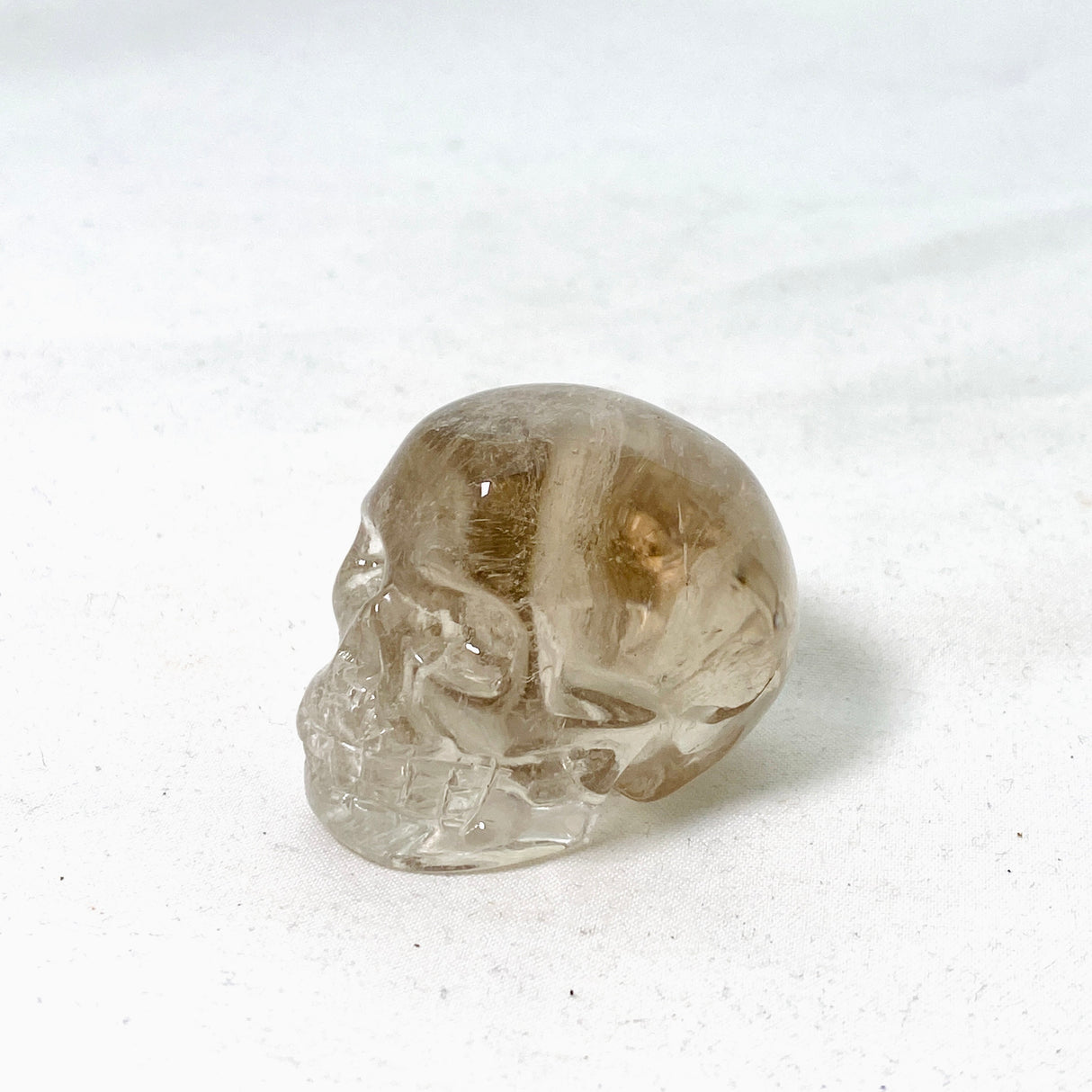 Smokey Quartz Skull SMQS-03