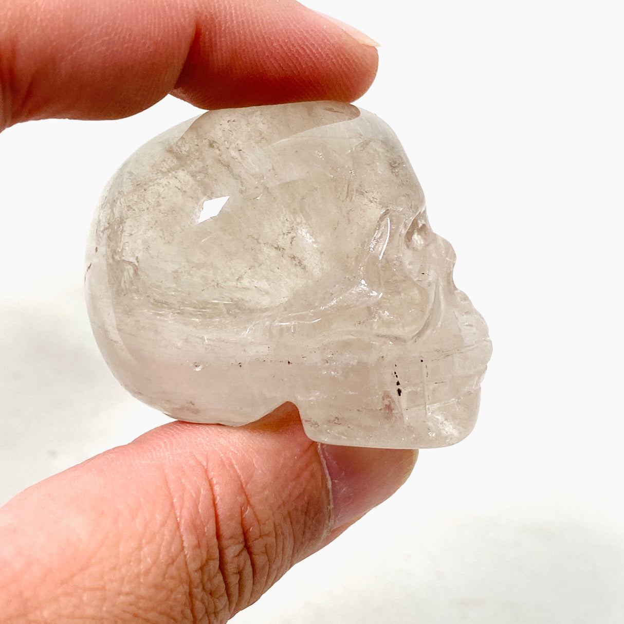 Smokey Quartz Skull SMQS-04