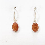 Sunstone Oval Cabochon Earrings KEGJ1542